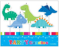 E3345-1.jpg CANDLE 5 PICK DINOSAURS