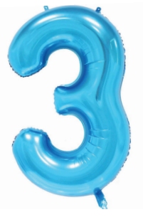 E4050.jpg BALLOON FOIL 86CM BLUE 3