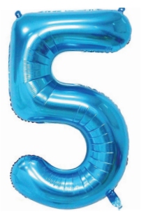 E4052.jpg BALLOON FOIL 86CM BLUE 5