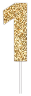 E4086.jpg CAKE TOPPER NUMBER GLITTER GOLD 1
