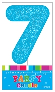 E4221.jpg CANDLE SINGLE NUMBER GLITTER BLUE 7