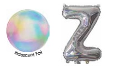 E5329.jpg DUBLIN FOIL 35CM IRIDESCENT Z