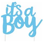E5492-1.jpg CAKE TOPPER 1PK BOY BABY