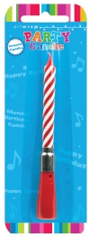 E611.jpg CANDLE 1PK MUSICAL