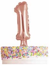 E6174.jpg BALLOON FOIL CAKE TOPPER ROSE GOLD 1