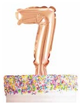 E6180.jpg BALLOON FOIL CAKE TOPPER ROSE GOLD NUMBER 7