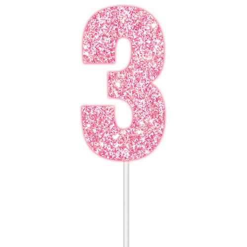 E7432.jpg FSCMIX CAKE TOPPER GLITTER PINK 3