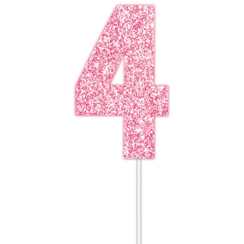 E7433.jpg FSCMIX CAKE TOPPER GLITTER PINK 4