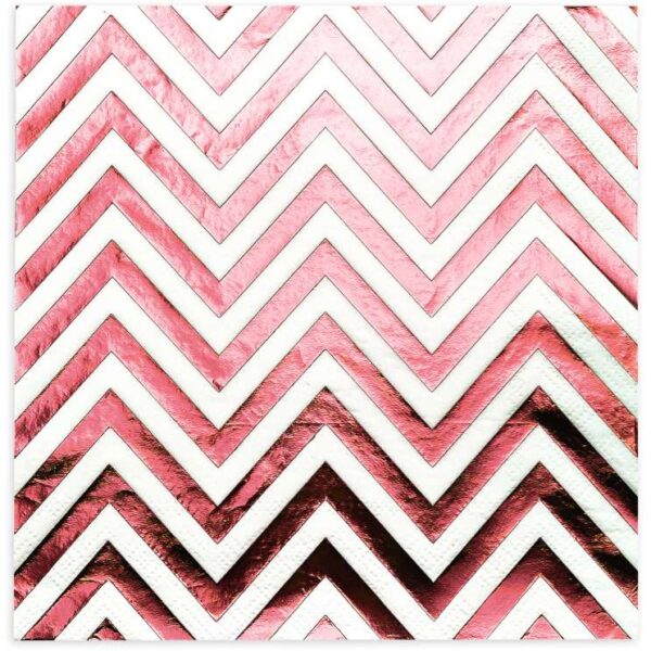 E7759.jpg FSC MIX NAPKIN FOIL 10PK ROSE GOLD