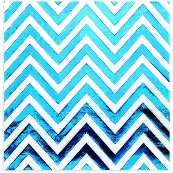 E7760.jpg FSC MIX NAPKIN FOIL 10PK BLUE