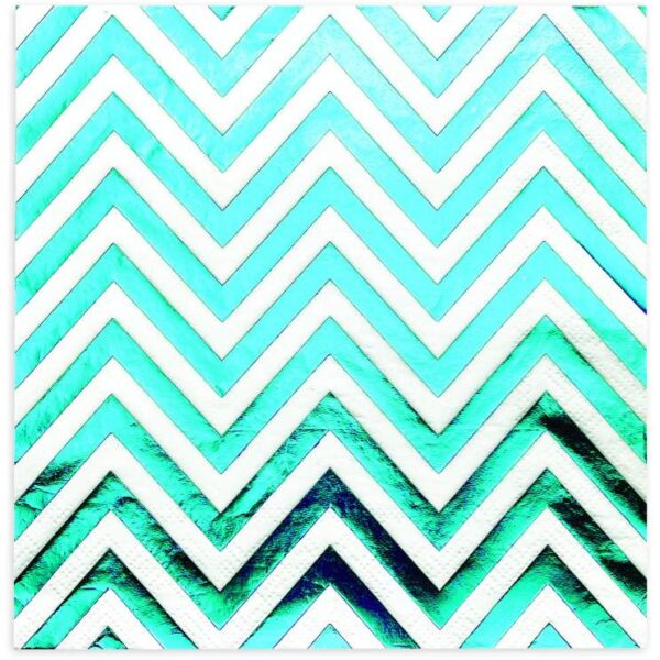 E7761.jpg FSC MIX NAPKIN FOIL 10PK TEAL