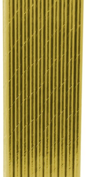 E7766.jpg FSC MIX STRAW FOIL 20PK GOLD