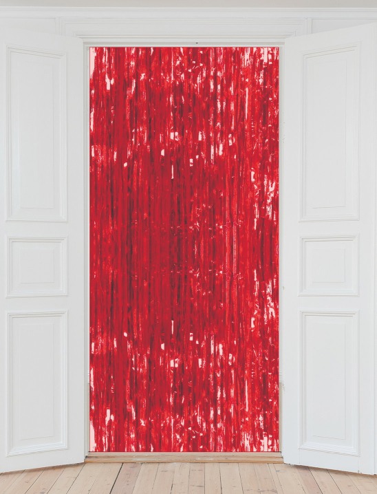 BACKDROP FOIL 2MX90CM RED