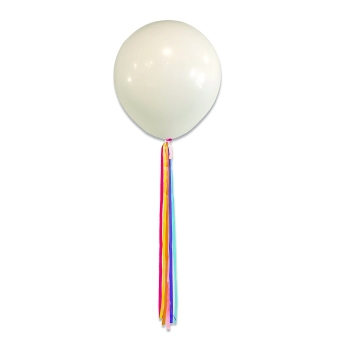 E8443.jpg BALLOON RIBBON KIT 6PK RAINBOW