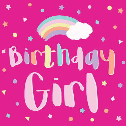 E8918-A FSC MIX NAPKIN 20PK BDAY GIRL-9 FSC MIX NAPKIN 20PK BIRTHDAY GIRL