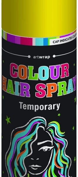 E9612.jpg HAIRSPRAY COLOR 150ML 12PC SRT YELLOW