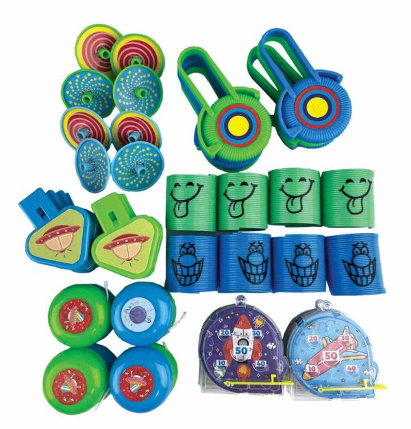 FAVOUR MEGA 48PK ASSORTED BLUE