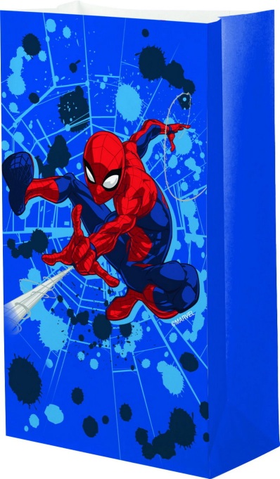 FSC Mixed Source PAPER BAG 8 Pack SPIDERMAN