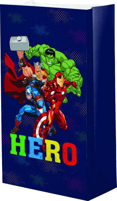 FSC MIX PAPER BAG 8PK AVENGERS