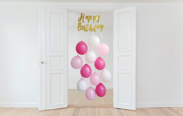 BALLOON DOOR KIT PINK