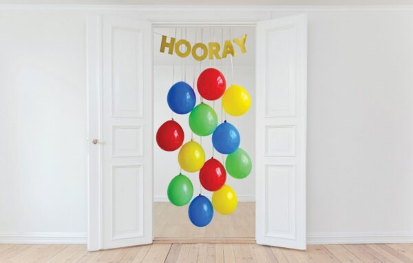 BALLOON DOOR KIT RAINBOW