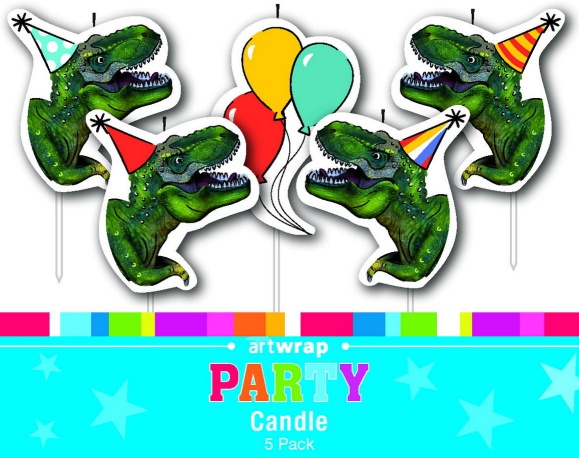 E9882-1.jpg CANDLE 5 PICK DINOSAUR