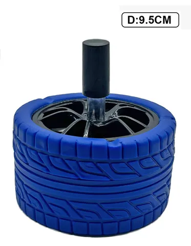 FDSFSf,jpg ASHTRAY MAG WHEEL & TYRE SPINNER 9.5CM