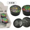 GRINDER METAL GRINDER WITH LEAF DESIGNS 50MM