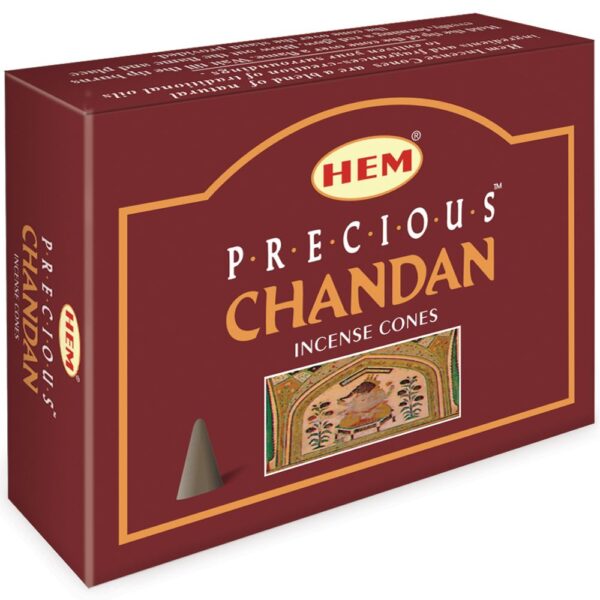 INC-HEM-004.jpg HEM CONE INCENSE - PRECIOUS CHANDAN