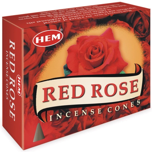 INC-HEM-007.jpg HEM CONE INCENSE - RED ROSE