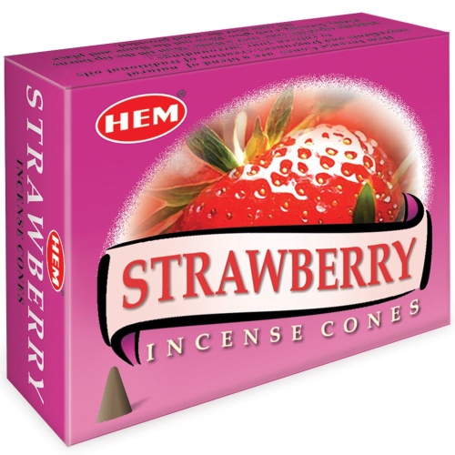 INC-HEM-009.jpg HEM CONE INCENSE - STRAWBERRY