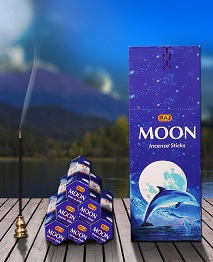 INC-RAJ-021.jpg RAJ INCENSE 20 STICKS - MOON