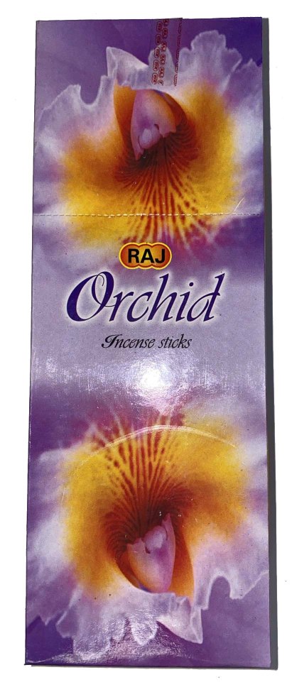 RAJ INCENSE 20 STICKS - ORCHID