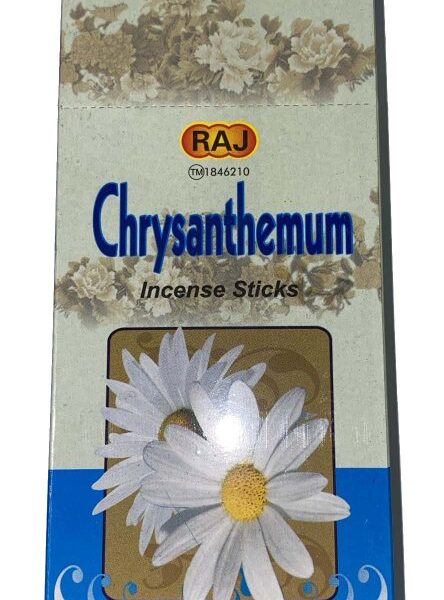 INC-RAJ-044.jpg RAJ INCENSE 20 STICKS - CHRSANTHEMUM