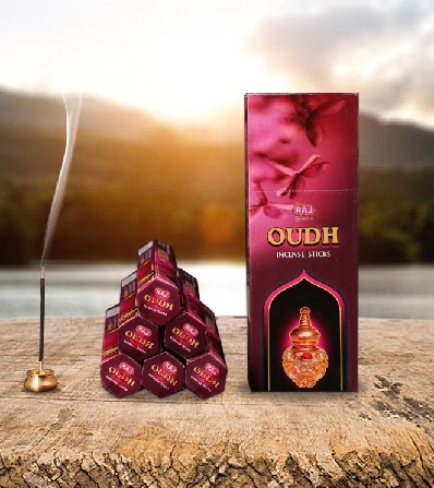 INC-RAJ-049.jpg RAJ INCENSE 20 STICKS - OUDH