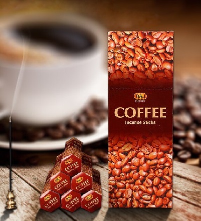 INC-RAJ-050.jpg RAJ INCENSE 20 STICKS - COFFEE