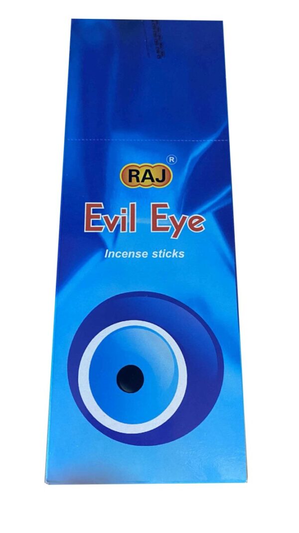 RAJ INCENSE 20 STICKS - EVIL EYE