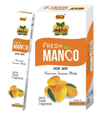 INC-RAJ-053.jpg RAJ INCENSE 20 STICKS - FRESH MANGO