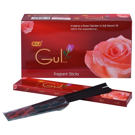 INC-RAJ-064.jpg RAJ INCENSE 15 STICKS - GUL