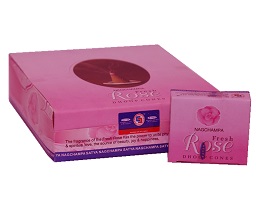 INC-SAT-006.jpg SATYA FRESH ROSE DHOOP CONES INCENSE