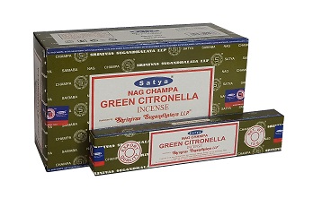 SATYA GREEN CITRONELLA INCENSE