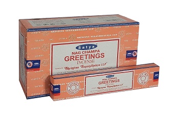 SATYA GREETINGS INCENSE