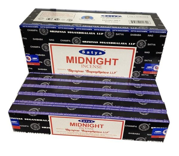 SATYA MIDNIGHT INCENSE 15G