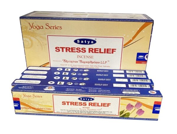 SATYA STRESS RELIEF INCENSE 15G