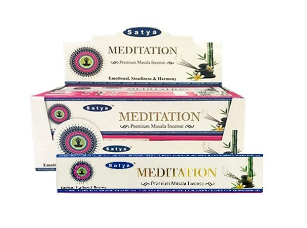 SATYA PREMIUM MEDITATION INCENSE 15G