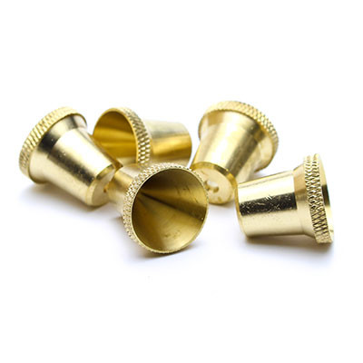 MEDIUM_BONZA_BRASS_CONE_PIECE_02__92346-1 1.8CM CONE PIECE MEDIUM X 50