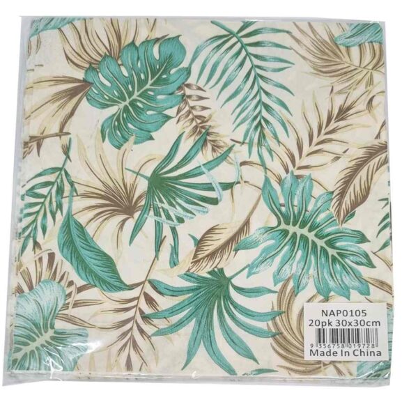 NAP0105.jpg LARGE LEAF PRINT 20PK 12/300