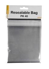 PKG-BAG-006.jpg RESEALABLE BAGS 12X12CM 40PK