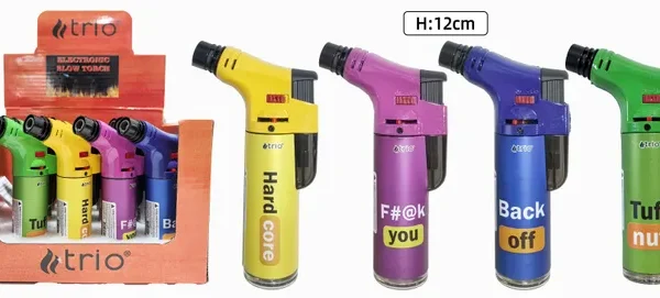 TRIO67 STAND UP BLOWTORCH MIXED HUB DESIGNS X 12