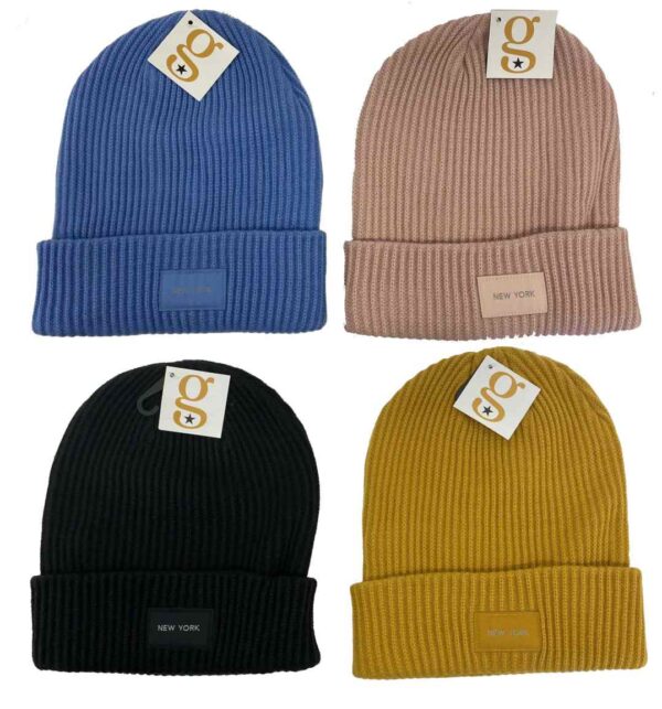 FOLD-UP COLOUR BEANIES